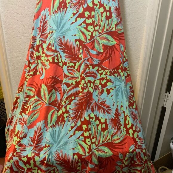 NWOT Soft Surroundings Sz Petite Small  Kara Floral Maxi Dress - Picture 8 of 10